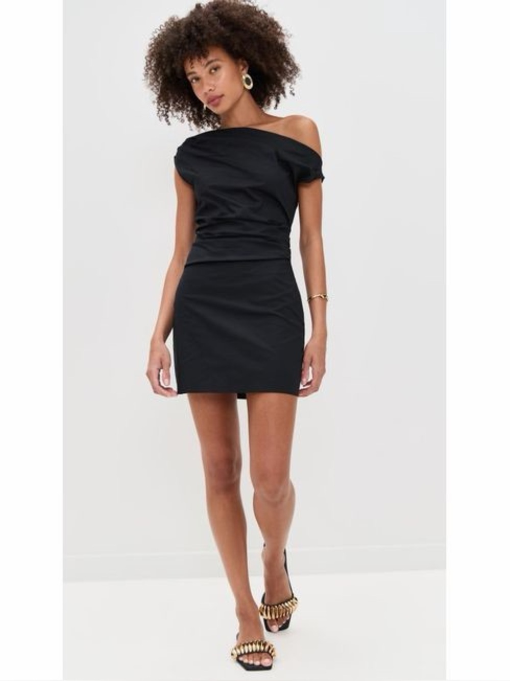 Staud Phare Mini Dress Black Size 4
